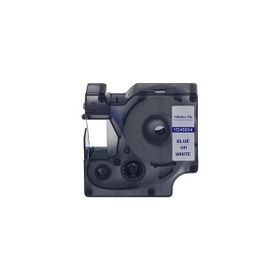 Printpen Dymo D1 45804 19 mm 7 m Beyaz Etikete Mavi Etiket
