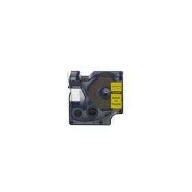Printpen Dymo D1 45808 19 mm 7 m Sarı Etikete Siyah Etiket