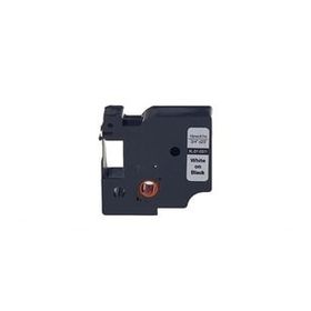 Printpen Dymo D1 45811 19 mm 7 m Siyah Etikete Beyaz Etiket