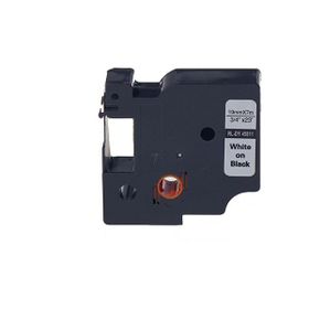 Printpen Dymo D1 45811 19 mm 7 m Siyah Etikete Beyaz Etiket