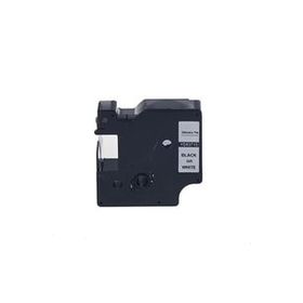 Printpen Dymo D1 53713 24 mm 7 m Beyaz Etikete Siyah Etiket