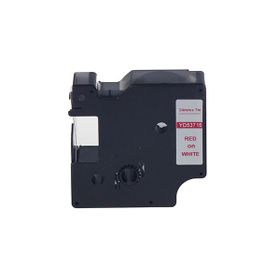 Printpen Dymo D1 53715 Beyaz Kırmızı Etiket