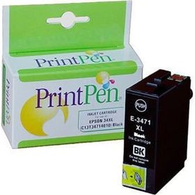 Printpen Epson 34XL C13T34714010 Siyah 16.3 ml Muadil Kartuş