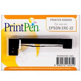 Printpen Epson ERC-22 Eksiz Uzun Ömürlü Mor Muadil Şerit
