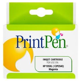 Printpen HP C2P25AE 935XL Kırmızı Magenta Muadil Kartuş
