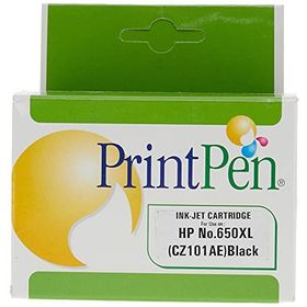 Printpen HP CZ101AE 650XL Siyah Muadil Kartuş