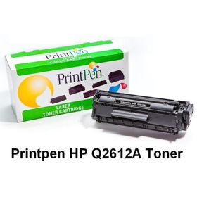 Printpen HP Q2612A Siyah Toner