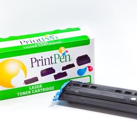 Printpen HP Q6001A 124A & Canon CRG-707C Mavi Remanufactured 2K Muadil Toner