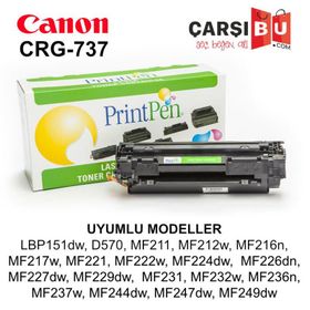 Printpen MF212W Canon CRG-737 Muadil Toner