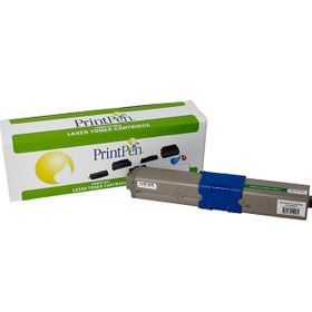Printpen Oki C310 Mavi 2K Muadil Toner