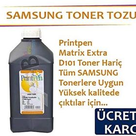 Printpen Samsung Tonerler İçin Siyah 1 Kilogram Toner Tozu