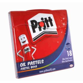 Pritt 1048063 18'Li Çantalı Pastel Boya