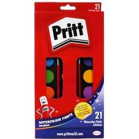 Pritt 1671703 Büyük Tablet 21 Renk Suluboya