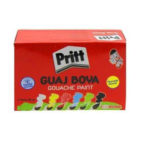 Pritt 18ml 6 Renk Guaj Boya