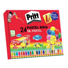 Pritt 24 Renk Karton Kutu Pastel Boya