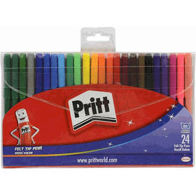 Pritt 24'lü Keçeli Boya Kalemi