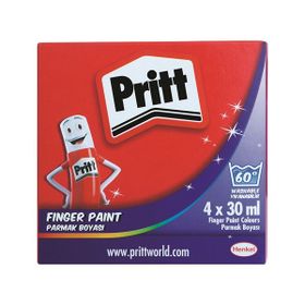 Pritt 30 ml 4 Renk Parmak Boyası