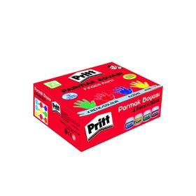 Pritt 30 ml 4 Renk Parmak Boyası