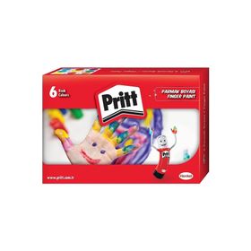 Pritt 30 ml 6 Renk Parmak Boyası