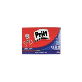 Pritt 30 ml 6 Renk Parmak Boyası