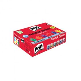 Pritt 30 ml 6 Renk Parmak Boyası