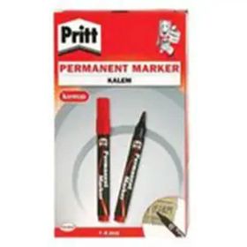 Pritt 893251 Kırmızı Permanent Kesik Uçlu Kalem