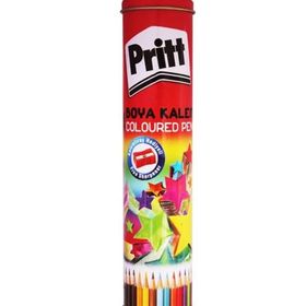Prıtt HNK-1900628 Metal Tüp 24 Renk Kuru Boya Kalemi