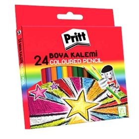 Pritt Karton Kutu Tam Boy 24'lü Kuru Boya Seti
