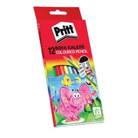 Pritt N:1219734 12'li Uzun Boy Kuruboya Kalem Seti