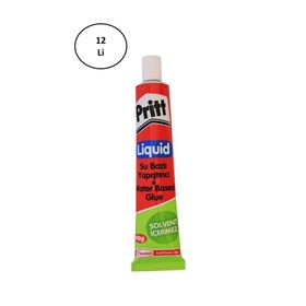 Pritt Tüp Solventsiz Sıvı 90 gr 12'li Yapıştırıcı