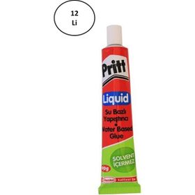 Pritt Tüp Solventsiz Sıvı 90 gr 12'li Yapıştırıcı