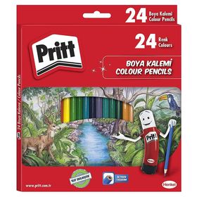 Pritt Uzun 24'lü Kuru Boya Kalemi