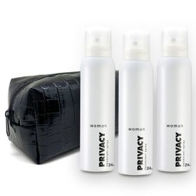 Privacy 504518-3 Women 3x150 ml Kadın Deodorant