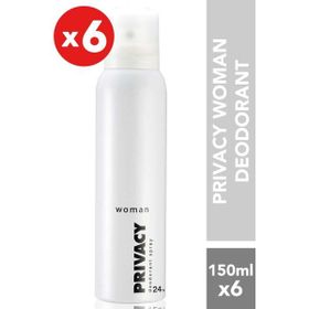 Privacy 6x150 ml Kadın Deodorant