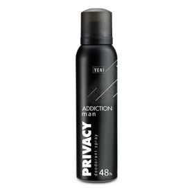 Privacy Addiction 150 ml Erkek Sprey Deodorant