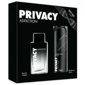 Privacy Addiction EDT 100 ml Erkek Parfüm + 3x150 ml Deodorant Seti