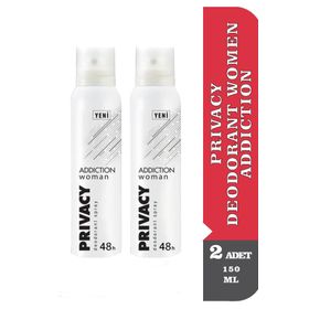 Privacy Addiction Women Deo 2x150 ml Deodorant