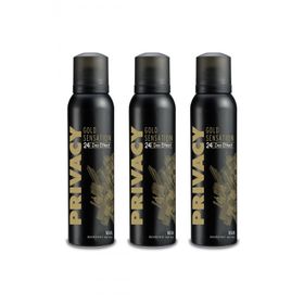 Privacy Gold 3x150 ml Men Deodorant
