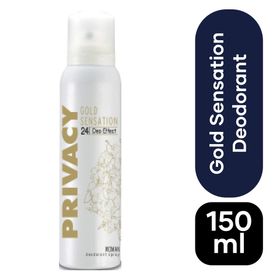 Privacy Gold Sensation 150 ML Erkek Deodorant