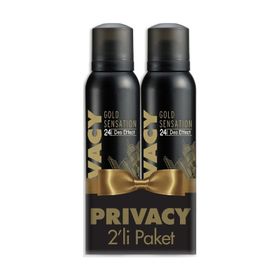 Privacy Gold Sensation 150 ML Erkek Deodorant