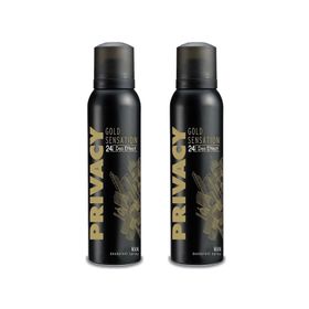 Privacy Gold Sensation 2x150 ml Erkek Sprey Deodorant