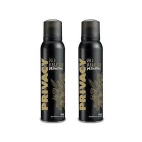 Privacy Gold Sensation 2x150 ml Erkek Sprey Deodorant