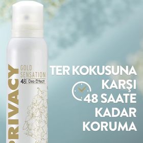 Privacy Gold Women 150 ML Kadın Deodorant