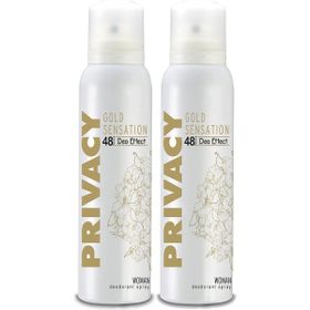 Privacy Gold Women 2x150 ml Kadın Deodorant