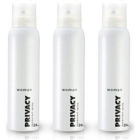 Privacy Gold Women 3x150 ml Kadın Deodorant