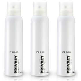 Privacy Gold Women 3x150 ml Kadın Deodorant