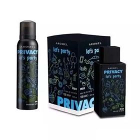Privacy Let's Party EDT 100 ml Erkek Parfümü + 150 ml Sprey Deodorant Seti