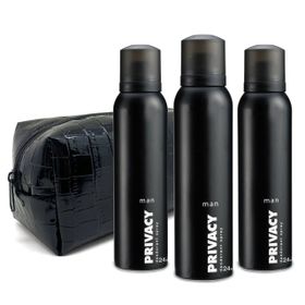 Privacy Man 3x150 ml Erkek Deodorant