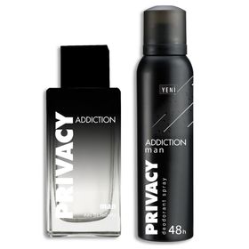 Privacy Man Addiction EDT 100 ml Erkek Parfümü + 150 ml Deodorant Seti