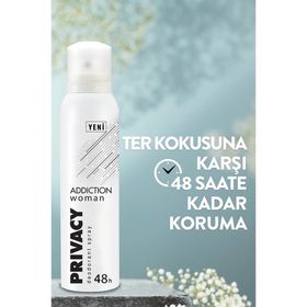 Privacy Woman Addiction 3x150 ml Deodorant